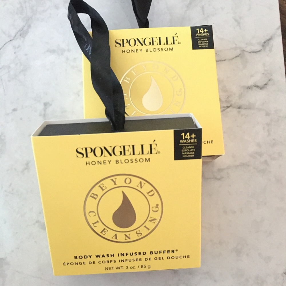 TWO Spongelle Honey Blossom buffers